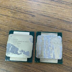 Intel CPU Xeon E5-2623 v3 3.00.GHz 2個セット