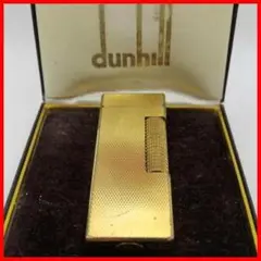Dunhill ダンヒル ガスライター ローラー式 ビンテージ カラー：ゴールド