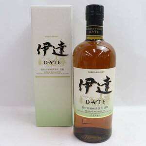 1円~NIKKA（ニッカ）伊達 DATE 仙台宮城峡蒸溜所 謹製 43％ 700ml X24D220167