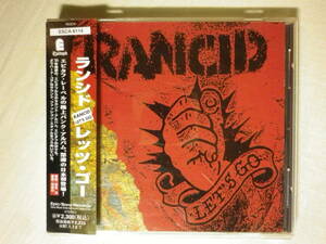 『Rancid/Let’s Go(1994)』(1995年発売,ESCA-6114,2nd,廃盤,国内盤帯付,歌詞対訳付,Epitaph,パンク)
