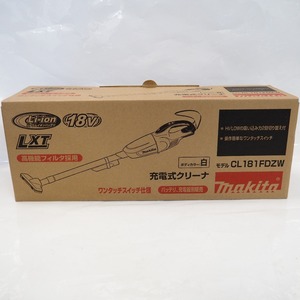 Th962452 マキタ 充電式クリーナー 18V カプセル式 本体のみ CL181FDZW makita 未使用