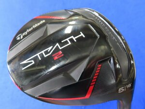 【中古】テーラーメイド 2023 STEALTH-II（ステルス 2）フェアウェイウッド　5W（18°）【S】TENSEI RED TM50★ヘッドカバーなし