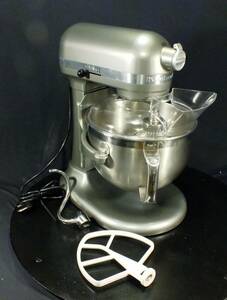 キッチンエイド KitchenAid 業務用 6.0QT スタンドミキサー3種アタッチメント ボゥルガード付き P26M9XCCU 中古 業務用 厨房機器