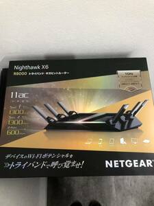 NETGEAR 無線LAN Wi-Fiルーター Nighthawk X6 R8000 ルーター