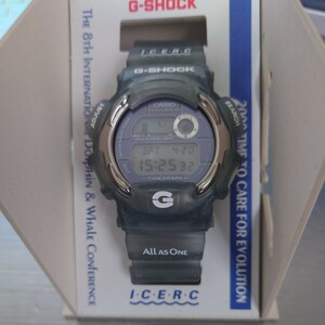 稼働品 CASIO カシオ Ｇ-SHOCK Gショック 腕時計 1999 第8回国際イルカ クジラ ソーラー DW-9700K-7T 