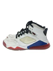 NIKE◆JORDAN MARS 270/ハイカットスニーカー/26.5cm/ホワイト/レザー/CD7070-104///