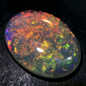 遊色効果!!(天然オパール4.197ct)m 約15.5×11.8mm ルース 裸石 宝石 ジュエリー jewelry opal i