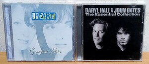 Heart / Greatest Hits + Daryl Hall & John Oates / The Essential Collection 2枚セット　ハート ダリル・ホール&ジョン・オーツ