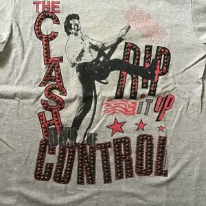 超SPECIAL 奇跡のデッド【the CLASH 1984 Out Of Control】ツアー Tシャツ パンク ロック / レッチリ Nirvana Pearl Jam LEVIS 501 506 XX
