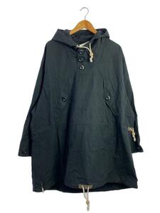 Nigel Cabourn◆LONG SMOCK/46/コットン/BLK/無地/8039-12-00000