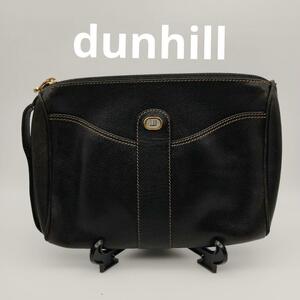 Dunhill ダンヒル セカンドバック 牛革 ヴィンテージ