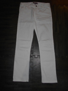 ◆ナイスクラップ◆サイズ0 ホワイトジーンズ/白パンツ 送料310円　