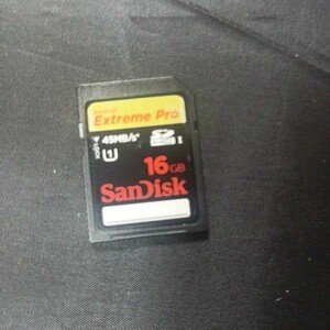 SanDisk Extreme Pro　16GB 45MB/s SDカード 動作確認済み　普通郵便対応　メモリーカード
