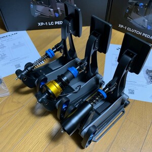 Sim-Lab XP1 200KG ロードセルペダルセット 3ペダル 16bit オランダsimlab Pedal XP1 Loadcell 検 Simucube Fanatec Heusinkveld Simagic