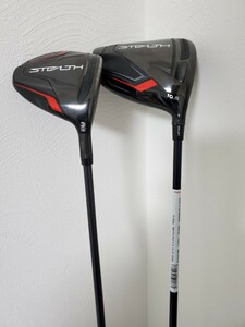 【2本セット】 テーラーメイド ステルス ドライバー& 3W フレックスS