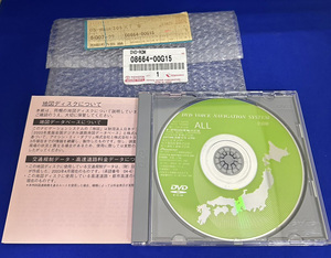 【中古】トヨタ純正 DVD VOICE NAVIGATION SYSTEM 全国版 地図ディスク