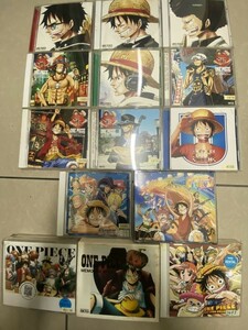 ワンピース ベストアルバム 3CD 2CD+DVD ONE PIECE MEMORIAL BEST + BEST SONG COLLECTION 2CD + アルバム+CD+カバー 計14枚