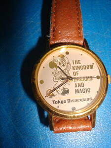 ミッキーマウス腕時計（動作品）　東京ディズニランド