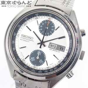 101705809 1円 セイコー SEIKO クロノグラフ 6138-8001 ステンレススチール ヴィンテージ パンダダイヤル 腕時計 メンズ 自動巻
