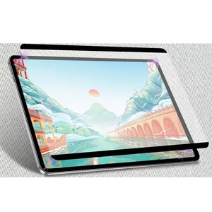 iPad 7.9inch mini4/mini5用マグネット吸着 ペーパー ライク アンチグレア 非光沢 保護フィルム 取り外し可能 反射低減 紙感触