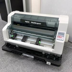 @S1364 保証無し NEC Multilmpact 700XEN 平型ドットインパクトプリンタ LAN標準対応モデル 通電確認のみ