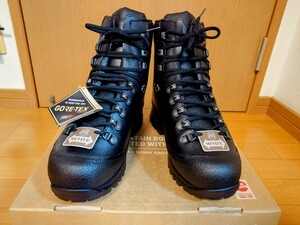 おまけ付き！HANWAG ALASKA WIDE GTX/ハンワグ アラスカ ワイド GTX BLACK サイズUK7 1/2 約26.4cm 防水保革加工済　新品未使用品 送料無料