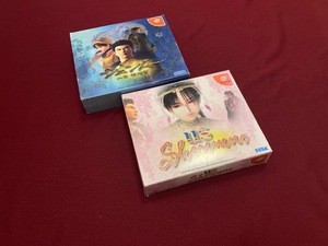 ※57177 シェンムーUS・一章 横須賀 2個セット CD付き ドリームキャスト ゲームソフト 個人保管品 USED