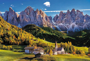 TR 26163 1500ピース ジグソーパズル ポーランド発売 イタリア、ドロミテ Val di Funes valley, Dolomites, Italy