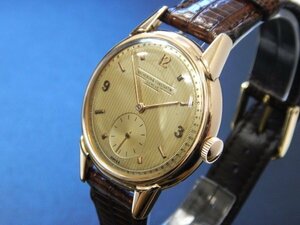 6304 希少売切り☆ VACHERON CONSTANTIN Ref 4540 P453/3B K18 44.7g ヴァシュロン コンスタンタン ビッグラウンド 手巻き メンズ 腕時計