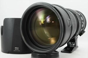 ★極上品★Nikon AF-S 70-200mm F2.8 G ED VR 付属品有 #14373ECV