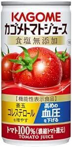 カゴメ トマトジュース 食塩無添加 190g×30本 [機能性表示食品