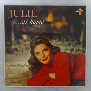 14031605;【US盤/LIBERTY/艶虹ラベル/深溝】Julie London / Julie...At Home