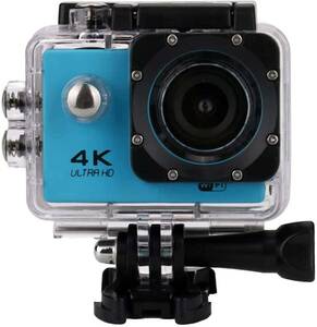 1円スタート！アクションカメラ 4K高画質 広角 防水 水中カメラ WIFI搭載 2インチモニター 車載モード スポーツカメラ HDMI出力 マイク