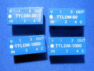 米軍補修用電子部品 集積回路 TTLDM-30,-50,-1000,-1000 計4個 231108-2