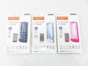 k6141k [送料650円]【未開封】 au +1 collection AQUOS R compact SHV41 3Dハイブリッド保護ガラス [110-240502]