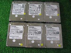 KA4206/2.5インチHDD 6個/TOSHIBA 500GB