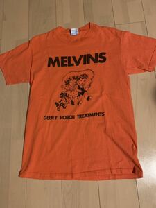 レア【Melvins】メルヴィンズ Tシャツ カートコバーン着用 美品 90s 00sヴィンテージ バンドT nirvana グランジ sub pop M size Hanes
