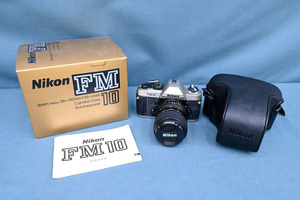 IO257 マニア所有品 使用少 長期保管品 ニコン Nikon FM10 35-70mm 共箱 説明書