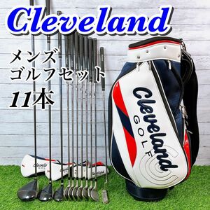 ダンロップスポーツ　クリーブランド　メンズ ゴルフ クラブセット　11本セット　Cleveland 