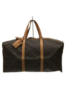 LOUIS VUITTON◆キーポル50_モノグラム_BRW/PVC/BRW