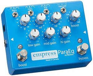 Empress Effects エンプレスエフェクト EQ(イコライザー) ブースター ギターエフェクター ParaEQ w/Bo(中古品)　(shin