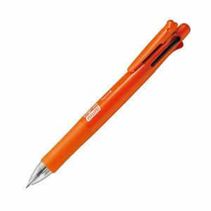 【新品】(まとめ) ゼブラ 多機能ペン クリップ-オンマルチF （軸色 パワフルオレンジ） B4SA1-POR 1本 【×30セット】