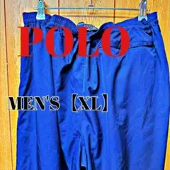 TJ43【US輸入】POLO RALPH LAUREN　パンツ【XL】ネイビー