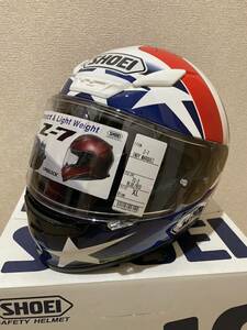 新品 激レア SHOEI Z-7 INDY マルク マルケス直筆サイン入り ヘルメット MotoGP ロッシ ARAI YZR-M1 RC213V