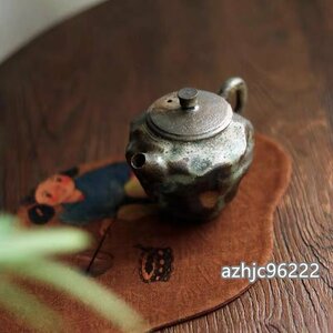 超人気☆職人手作り 陶器 煎茶道具 茶壺 茶壷 急須 茶器 茶道具 容量：120ML