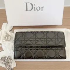 【DIOR クリスチャンディオール 】チェーンウォレット　お財布バッグ