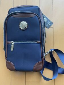 新品未使用 D.KELLY PRODUCE COLR.NAVY ショルダーバック メンズ