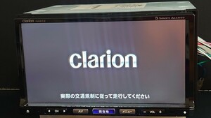 クラリオン NX612 DVD再生 動作確認済メモリーナビ,DVD動画再生,12セグ&1セグ地デジチューナー(フルセグ)ステアリングリモコン・カメラ対応