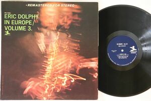 米LP Eric Dolphy In Europe / Volume 3. PRST7366 PRESTIGE /00260