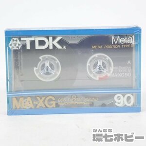 1RX33◆新品未開封 TDK カセットテープ メタルポジション タイプⅣ MA-XG 1本/METAL 未使用 送:YP/60